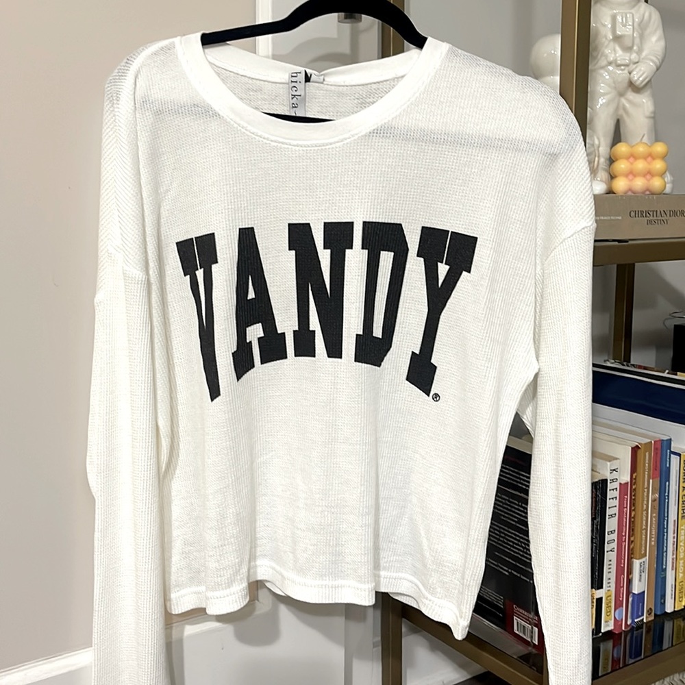 NWT Vanderbilt Waffle Long Sleeve Sz Small